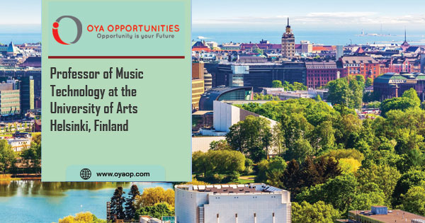 Professor of Music Technology at the University of Arts Helsinki