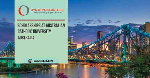 Scholarships at Australian Catholic University, Australia