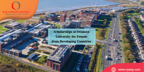Scholarships at Swansea University for Female from Developing Countries