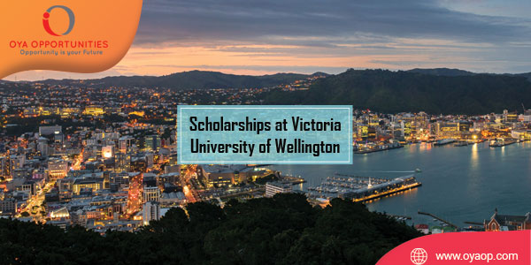 Scholarships at Victoria University of Wellington, New Zealand