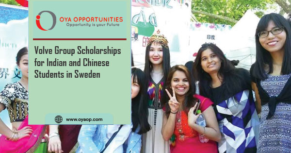 Scholarships for Indian and Chinese Students in Sweden