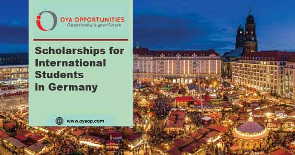 Scholarships for International Students in Germany