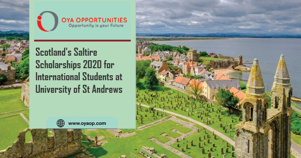 Scotland's Saltire Scholarships 2020 for International Students