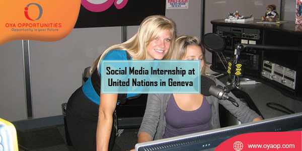 Social Media Internship at United Nations in Geneva