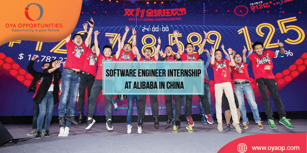 Software Engineer Internship at Alibaba in China