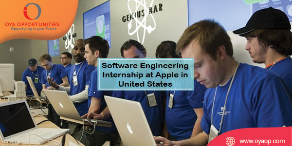 Software Engineering Internship at Apple in United States