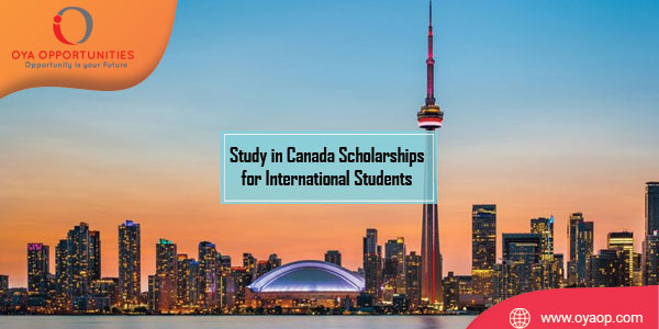 Study in Canada Scholarships for International Students