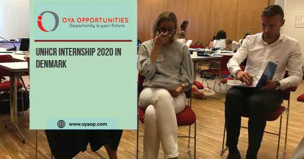 UNHCR Internship 2020 in Denmark