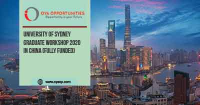 University of Sydney Graduate Workshop 2020 in China