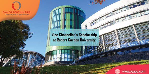 Vice Chancellor's Scholarship at Robert Gordon University