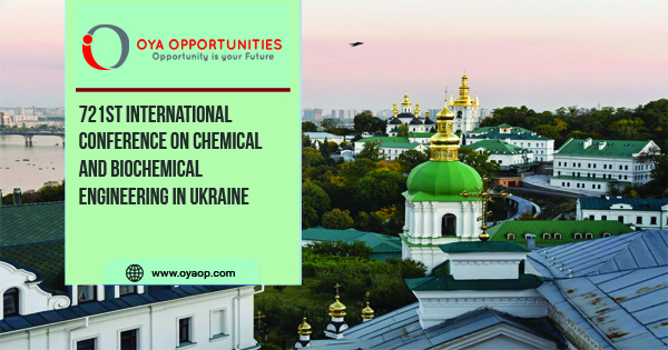 721st International Conference on Chemical and Biochemical Engineering in Ukraine