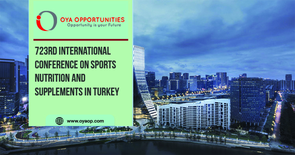 723rd International Conference on Sports Nutrition and Supplements in Turkey