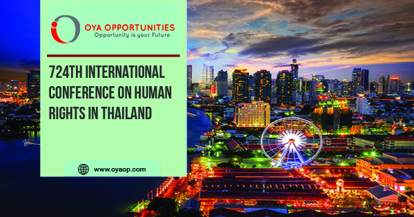 724th International Conference on Human Rights in Thailand