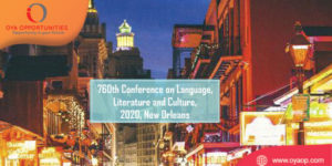 760th Conference on Language, Literature and Culture, USA