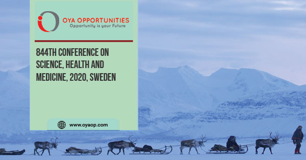 844th Conference on Science, Health and Medicine, 2020, Sweden