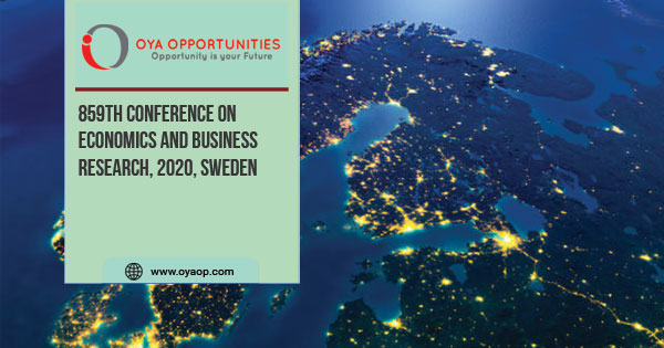 859th Conference on Economics and Business Research, 2020, Sweden