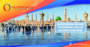 863rd International Conference on Environmental Science and Development in Saudi Arabia