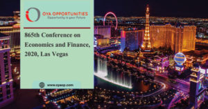 865th Conference on Economics and Finance, 2020, Las Vegas