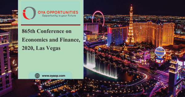 865th Conference on Economics and Finance, 2020, Las Vegas