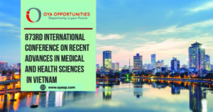 873rd International Conference on Recent Advances in Medical and Health Sciences in Vietnam