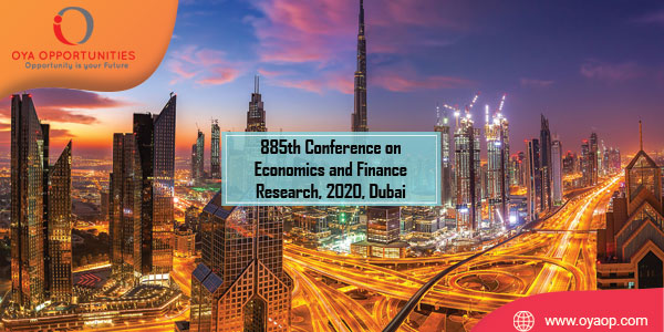 885th Conference on Economics and Finance Research, 2020, Dubai