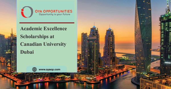 Academic Excellence Scholarships at Canadian University Dubai