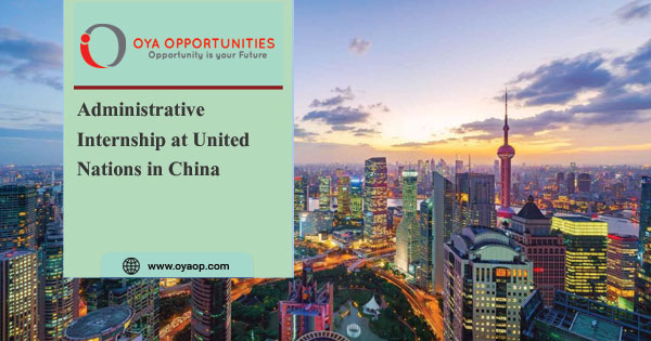 Administrative Internship at United Nations in China