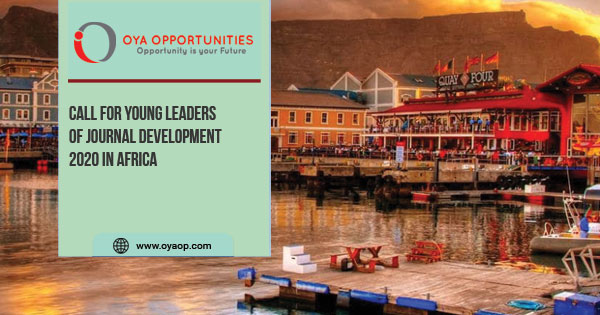 Call for Young Leaders of Journal Development 2020