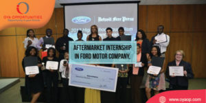 Aftermarket Internship in Ford Motor Company, United States