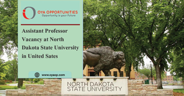 Assistant Professor Vacancy at North Dakota State University