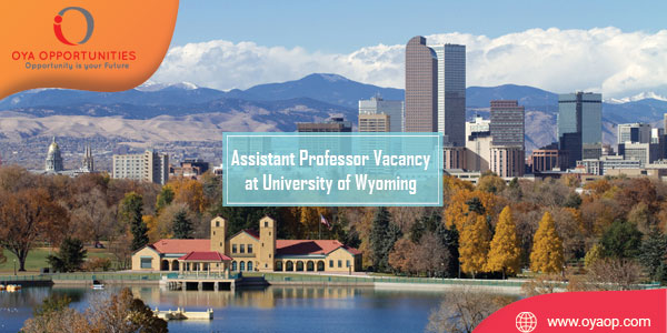Assistant Professor Vacancy at University of Wyoming