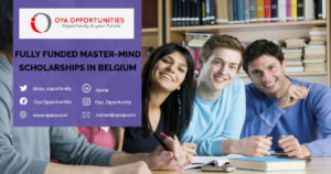 Fully Funded Master Mind Scholarships in Belgium 2020-21