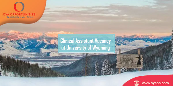 Clinical Assistant Vacancy at University of Wyoming