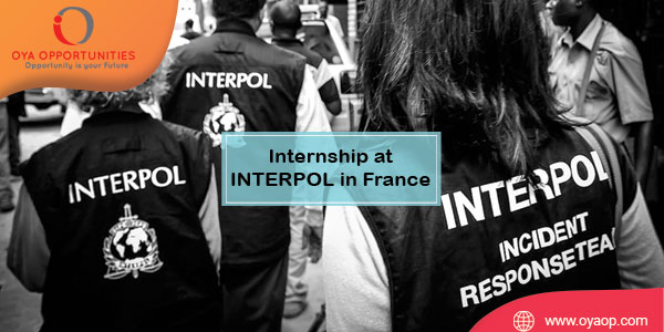 Internship at INTERPOL in France