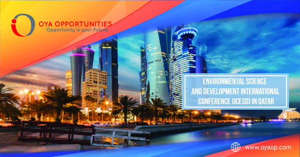 Environmental Science and Development International Conference (ICESD) in Qatar