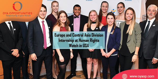 Europe and Central Asia Division Internship at Human Rights Watch