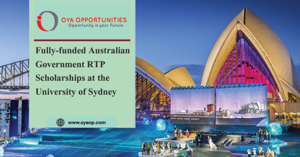 Fully-funded Australian Government RTP Scholarships