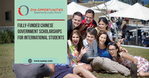 Fully-funded Chinese Government Scholarships for International Students