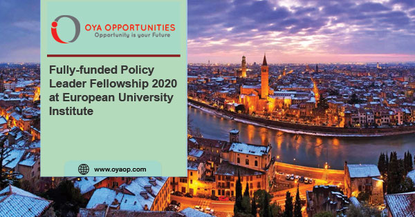 Fully-funded Fellowship in Italy
