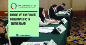 Future We Want Model United Nations in Switzerland