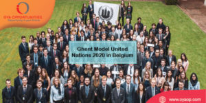 Ghent Model United Nations 2020 in Belgium