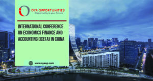 International Conference on Economics Finance and Accounting(ICEFA) in China