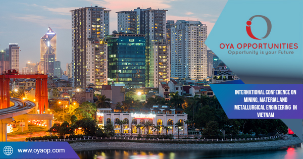 International Conference on Mining, Material and Metallurgical Engineering in Vietnam
