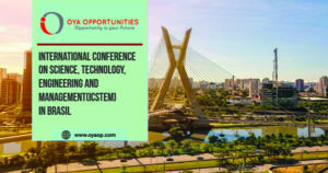 International Conference on Science, Technology, Engineering and Management(ICSTEM) in Brasil