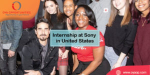Internship at Sony in United State