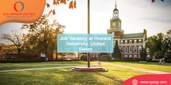 Job Vacancy at Howard University, United States