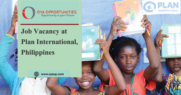 Job Vacancy at Plan International, Philippines