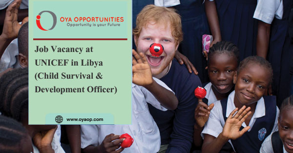 Job Vacancy at UNICEF in Libya