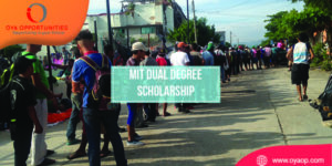 MIT Dual Degree Scholarship