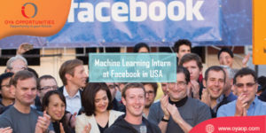Machine Learning Internship at Facebook in USA